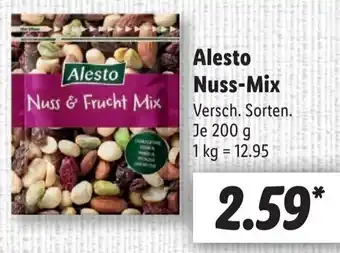 Lidl Alesto Nuss Mix 200 g Angebot