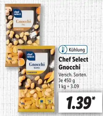 Lidl Chef Select Gnocchi 450 g Angebot