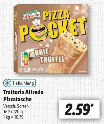 Lidl Trattoria Alfredo Pizzatasche 2x120 g Angebot