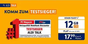 Aldi Süd Aldi talk kombi-paket l Angebot