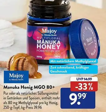 Aldi Süd Manuka honig mgo 80+ Angebot