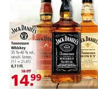 Multi Markt Jack daniels tennessee whiskey Angebot