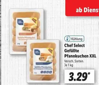 Lidl Chef select gefüllte pfannkuchen xxl Angebot