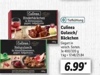 Lidl Culinea gulasch-bäckchen Angebot