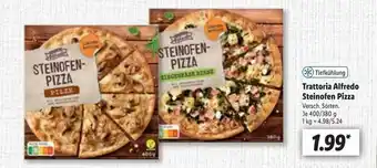 Lidl Trattoria alfredo steinofen pizza Angebot