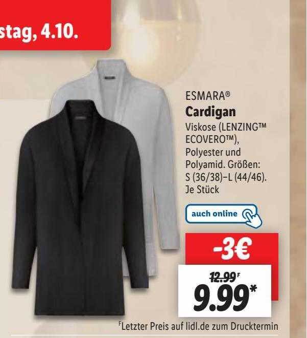 Esmara cardigan clearance lidl