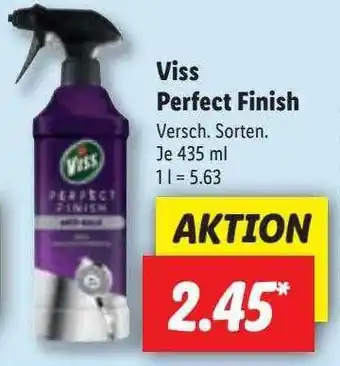 Lidl Viss perfect finish Angebot