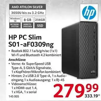 Selgros Hhp pc slim s01-af0309ng Angebot