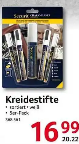 Selgros Kreidestifte securit Angebot