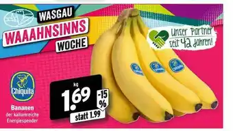 Wasgau Chiquita bananen Angebot