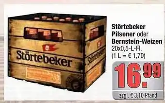 alldrink Störtebeker pilsener oder bernstein-weizen Angebot