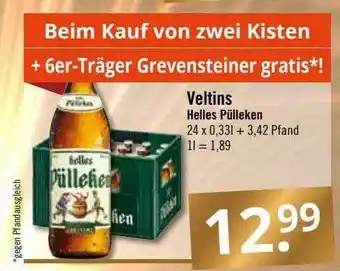 GetränkePartner Veltins helles pülleken Angebot