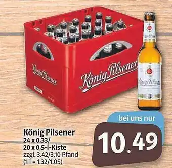 Markant König pilsener Angebot