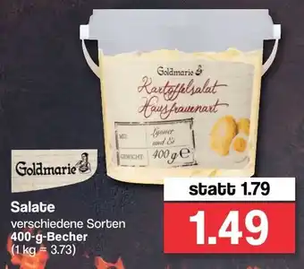 Famila Nord West Goldmarie Salate 400g Becher Angebot