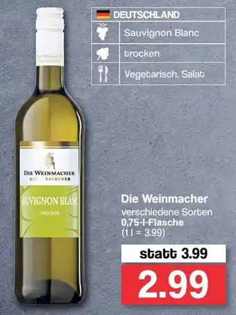 Famila Nord West Die Weinmacher 0,75L Angebot