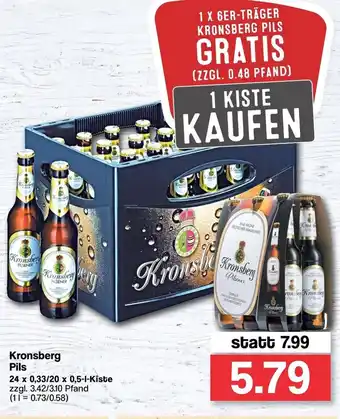 Famila Nord West Kronsberg Pils 24x0,33/20 x0,5L Angebot