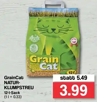 Famila Nord West GrainCat Natur Klumpstreu 12L Angebot