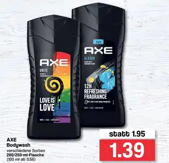 Famila Nord West Axe Bodywash 200/250ml Angebot