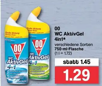 Famila Nord West 00 WC AktivGel 4in1 , 750ml Angebot