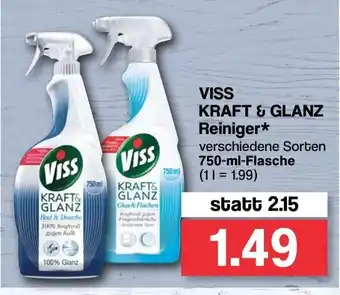 Famila Nord West Viss Kraft & Glanz Reiniger 750ml Angebot