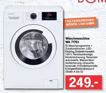 Famila Nord West Bomann Waschmaschine WA 7170.1 Angebot