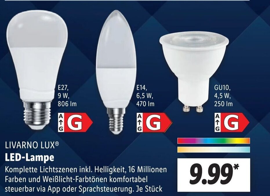 Lampe Livarno Lux Lidl