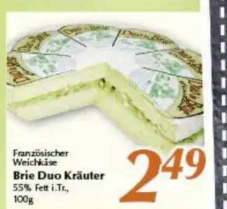 inkoop Französischer weichkäse brie duo kräuter Angebot