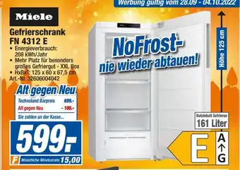 expert Techno Land Miele Gefrierschrank | FN 4312 E Angebot