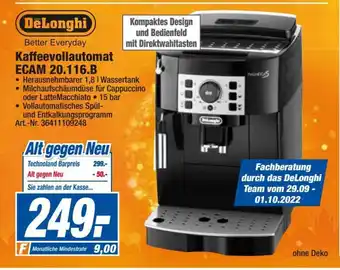 expert Techno Land DeLonghi Kaffeevollautomat Magnifica S | ECAM 20.116.B Angebot