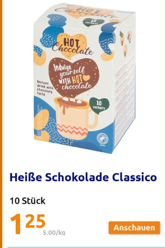 Action Heisse Schokolade Classico 10st Angebot