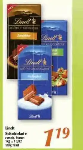 inkoop Lindt Angebot