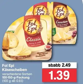 Famila Nord West Fol Epi Käsescheiben 100-150g Angebot