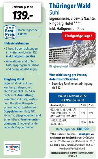 Lidl Thüringer Wald Suhl Angebot