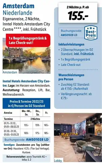 Lidl Amsterdam Niederlande Angebot