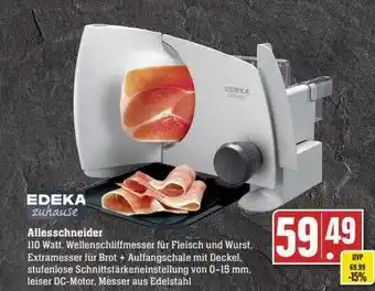 Scheck-in-Center Edeka zuhause allesschneider Angebot