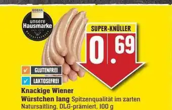 Scheck-in-Center Knackige wiener würstchen lang Angebot