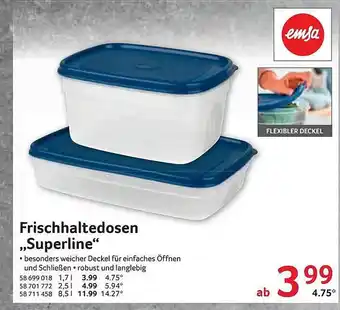 Selgros Frischhaltedosen ,,Superline" Angebot