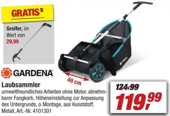 toom Baumarkt Gardena Laubsammler Angebot