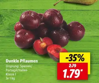 Lidl Dunkle pflaumen Angebot
