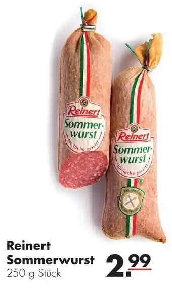 Handelshof Reinert Sommerwurst 250 g Stück Angebot