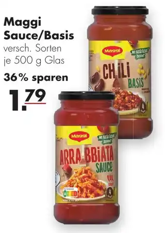 Handelshof Maggi Sauce/Basis 500 g Glas Angebot