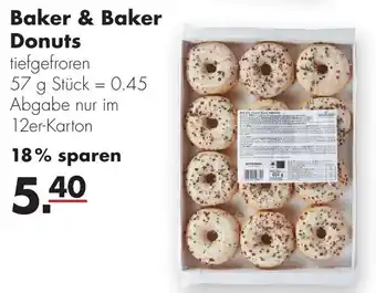 Handelshof Baker & Baker Donuts 12er Karton Angebot