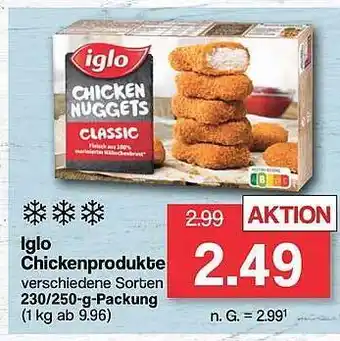 Famila Nord West Iglo chickenprodukte Angebot