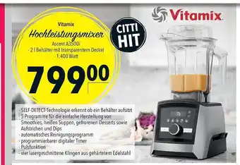 CITTI Markt Vitamix hochleistungsmixer Angebot