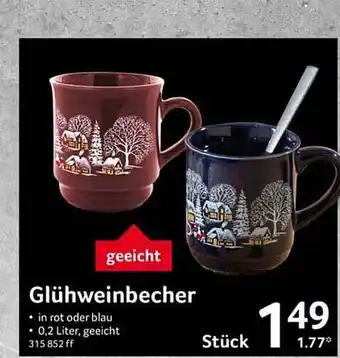 Selgros Glühweinbecher Angebot