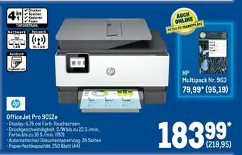 METRO HP Multifunktionsdrucker OfficeJet Pro | 9012e Angebot