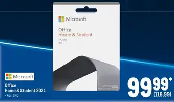 METRO Microsoft Office Home & Student 2021 Angebot