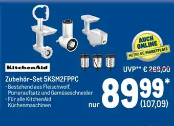 METRO KitchenAid Zubehor-Set  5KSM2FPPC Angebot