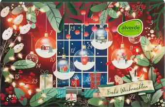 dm drogerie Alverde naturkosmetik adventskalender pflege-produkte  2022 Angebot