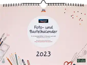 dm drogerie Paradies foto- und bastelkalender 2023 querformat Angebot